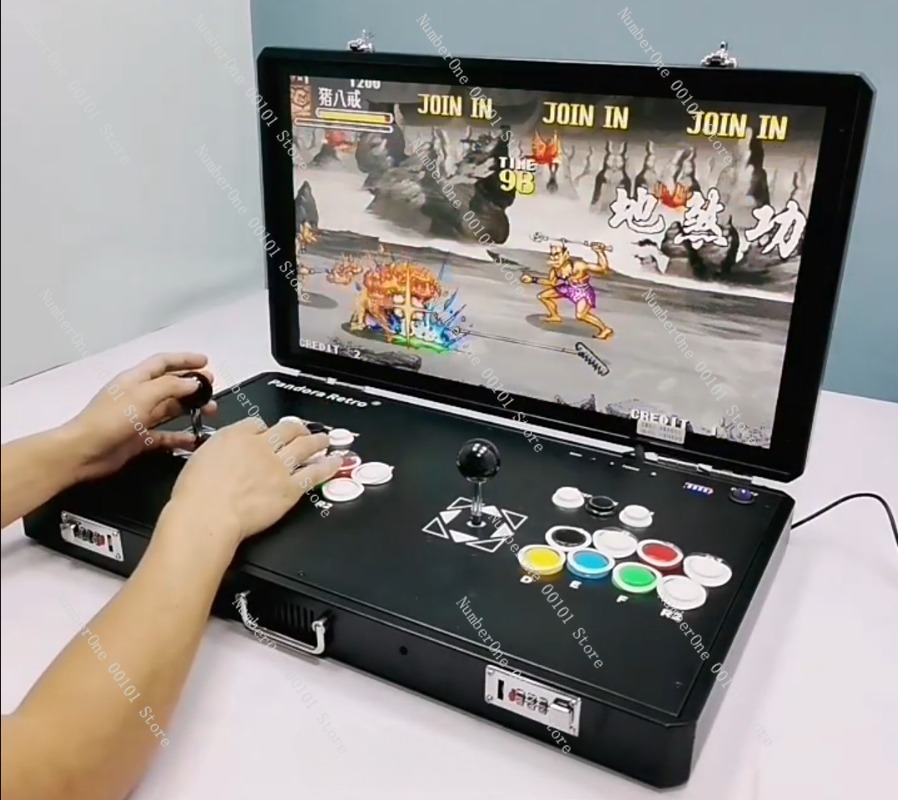 Arcade Vibes - Taşınabilir Retro Arcade Oyun Konsolu, Dahili