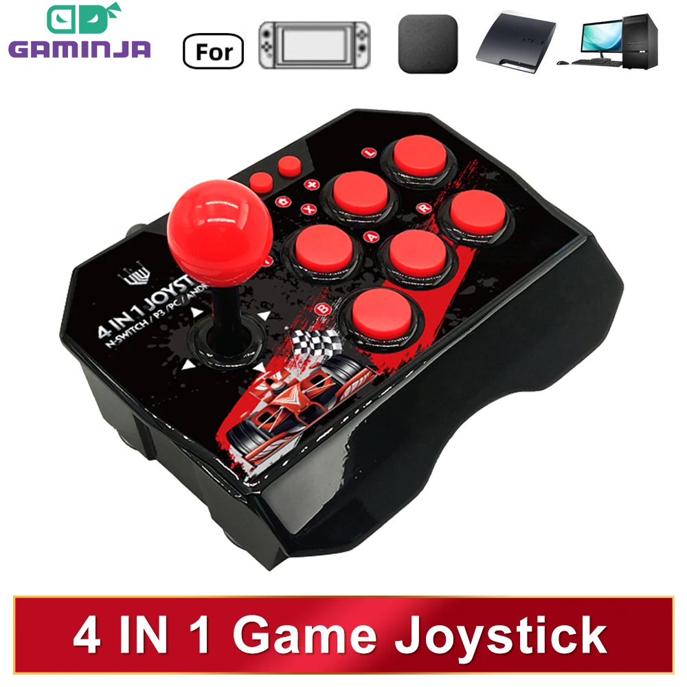 GAMINJA 4-in 1 Oyun Joystick 3 - Arcade Vibes incelemesi ve fiyatı