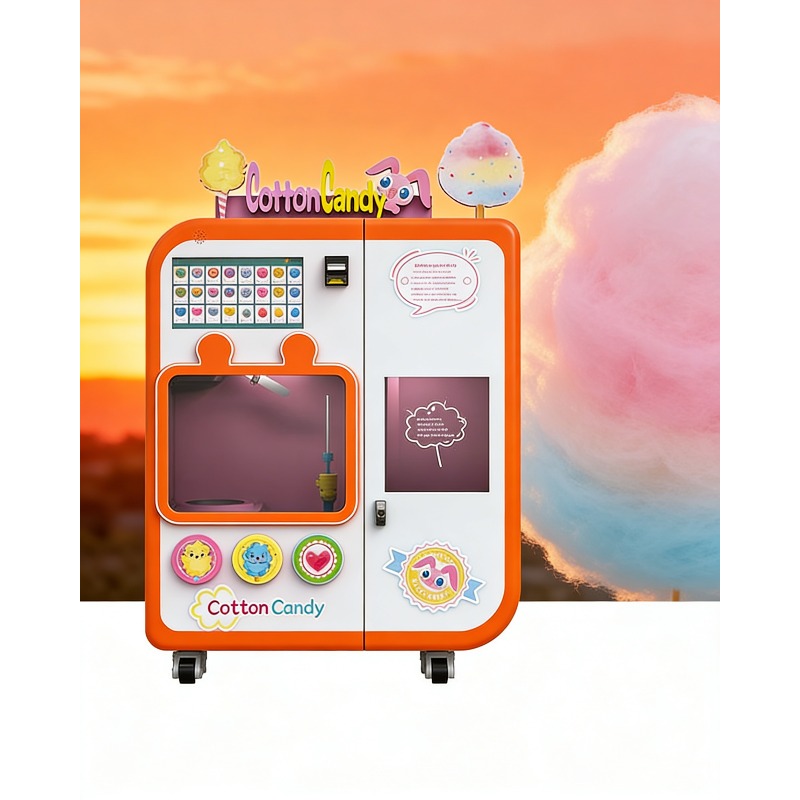 Tam Otomatik Pamuk Şeker Otoma - Arcade Vending & Laundry incelemesi ve fiyatı